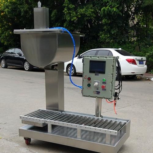 上海通尊自动压盖机设备全自动配料涂料豆沙黄油灌装机包装机供应